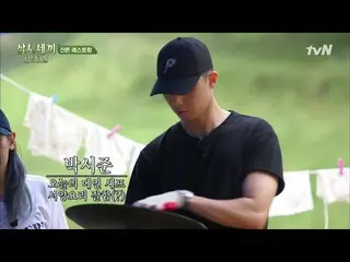 【公式tvn】 ユンレストランの補助で山村メインシェフに！超特急昇進したパク・ソジュン (クラクラ@ @)|三食ごはん山村編3 Meals a Day  -  