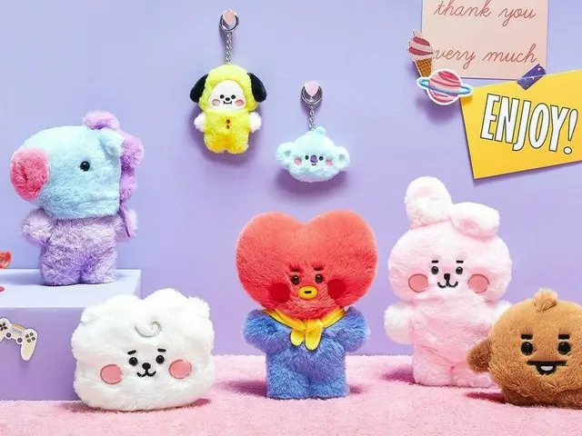 LINEフレンズ、新商品の「BT21」が登場