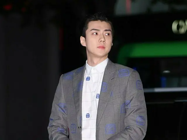 EXO セフン、ファッション・ブランドのフォト行事に参加