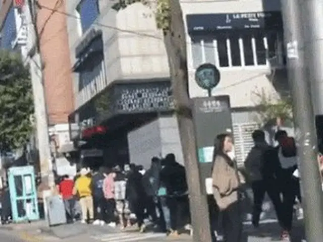 BIGBANG、ソウル弘大(ホンデ)の行列が話題