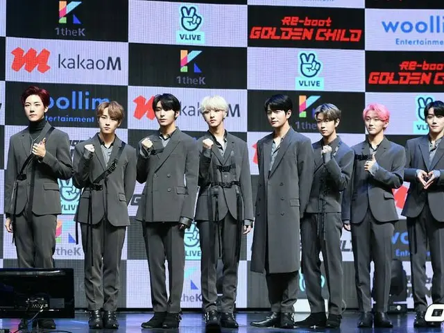 Golden Child、1stフルアルバム「Re-boot」発売記念ショーケース開催中