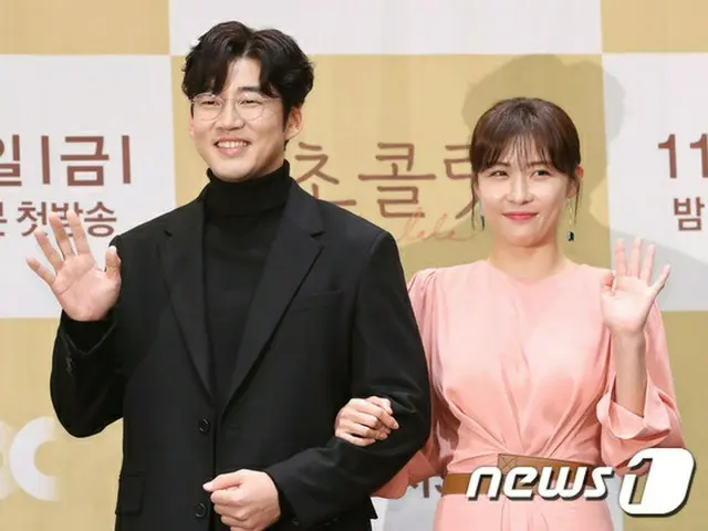 ユン・ゲサン ＆ ハ・ジウォン、JTBC新ドラマ「チョコレート」制作発表会に出席。