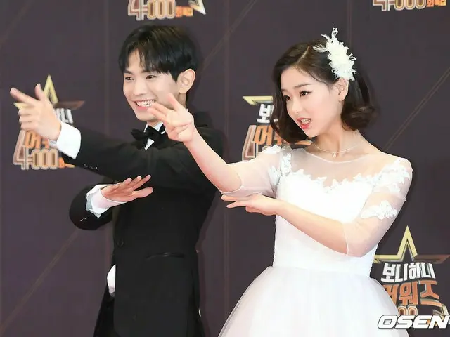 PRODUCE 101 出身 イ・ウィウン ＆BUSTERSキム・チェヨン、EBS「生放送トク！トク！ボニハニ」4000回特集アワーズに出席。