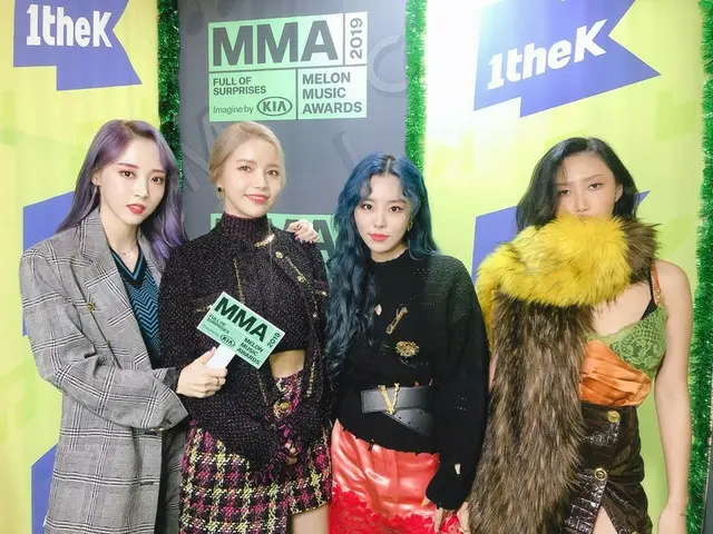 【t公式】MAMAMOO、[ #MAMAMOO] 今、1theK YouTubeチャンネルで 2019 MMAが生配信中です😘舞台職人MAMAMOOの舞台今日