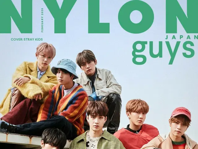 日本デビューを発表の Stray Kids、「NYLON JAPAN」2020年2月号の表紙に