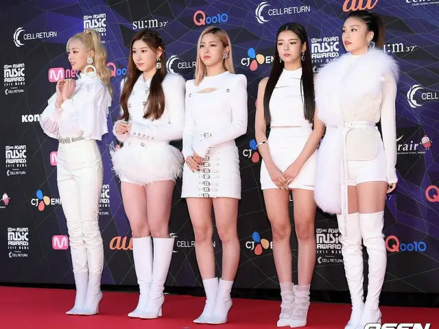 ITZY、「2019 MAMA 」レッドカーペットイベントに出席