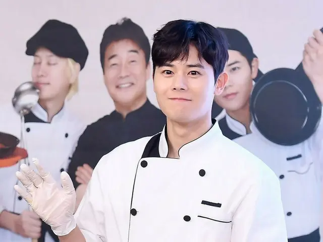 ZE：A 出身キム・ドンジュン、SBSバラエティ番組「美味しさの広場」制作発表会に出席。
