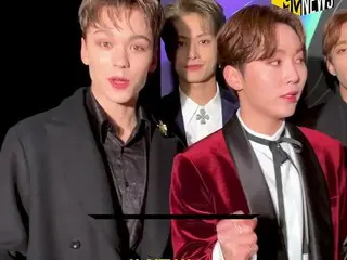 【T公式】Seventeen、RT MTVNEWS：Slipping into the #DiamondLife with pledis_17💎(we sta