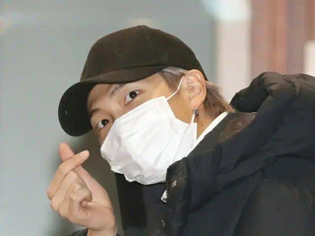 防弾少年団 RM、日本に向けて出発