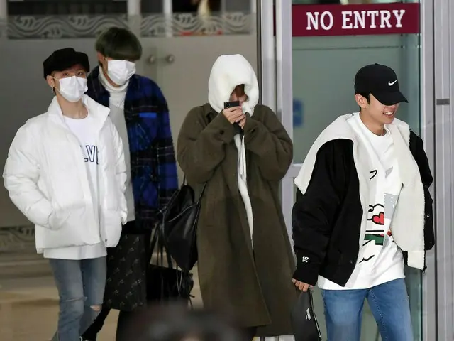 AB6IX、海外でのスケジュールを終えて韓国に帰国。