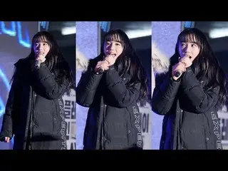 【直カムS】191220 BUSTERS隷書_」のように雪だるま作る下？ (冬の王国OST)」Busters Yeseo fancam @ソウルLightギョウ