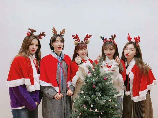 【t公式】LABOUM、[ #LABOUM]ラテ〜今日の午後6時に「想像プラスWINTER ++」の音源が公開されます❗️すぐ会いましょう❤️#LABOUM #