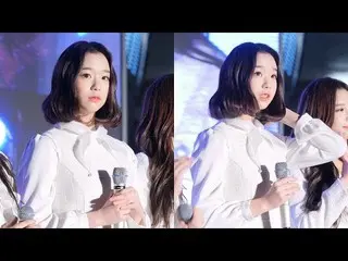 【直カムS】191220 BUSTERSチェヨントーク_ Busters Chaeyeon fancam @ソウルLightギョウルビトコンサート_   