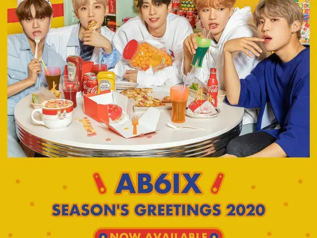 【T公式】AB6IX、[ #AB6IX /📢] AB6IX SEASON'S GREETINGS 2020 ON-LINE RELEASE