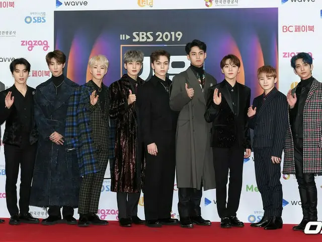 SEVENTEEN、「2019SBS歌謡大祭典」フォトコールイベントに出席