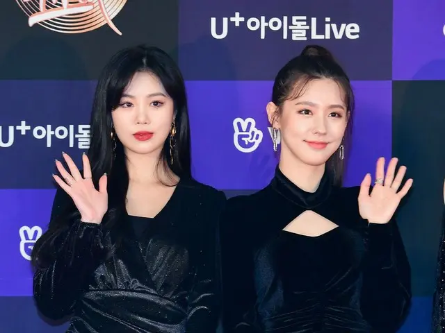(G)I-DLE、授賞式「ゴールデンディスクアワード」に参加中