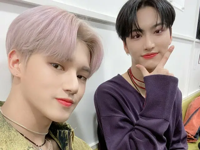 【T公式】ATEEZ、[ #ウヨン】このティーニー〜音楽放送時撮ったつもりイェヨ〜 #ATEEZ #ATEEZ