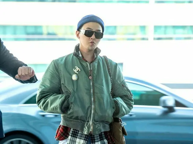 BIGBANG G-DRAGON、フランス・パリへ向けて出国