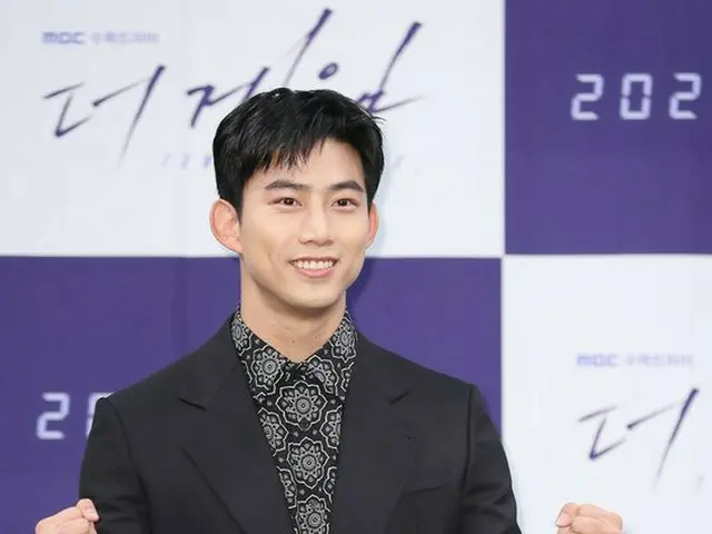 2PM テギョン、ドラマ「ザ・ゲーム：0時に向かって」制作発表会に出席