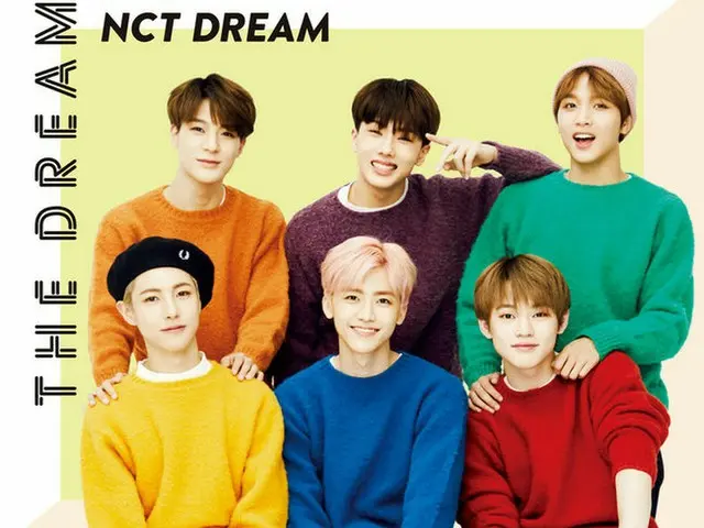 NCT DREAM、日本1stミニアルバム「THE DREAM」がオリコンデイリーチャートで1位に