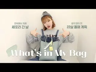【公式】楽童ミュージシャン AKMU 、妹スヒョン、What's in My Bag、韓国で初めて細胞との間の日+ウルンがされた22歳の今年の計画は？   