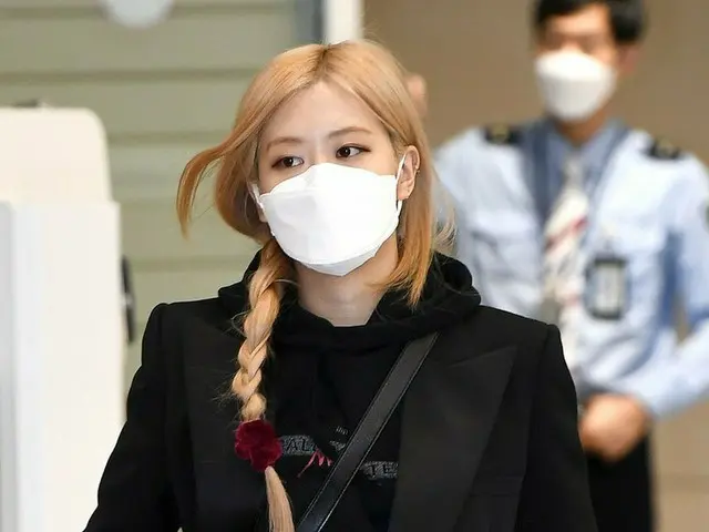 BLACKPINK ROSE、韓国に帰国