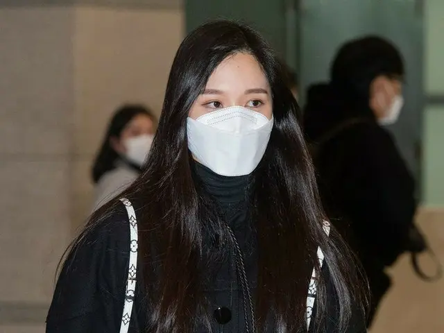 TWICE ミナ、仁川国際空港に到着