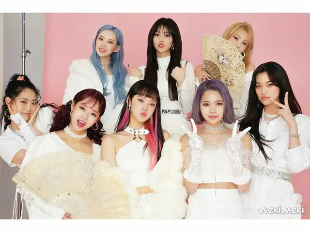 【d公式fan】【 #Weki Meki] [ポスト] DAZZLE DAZZLEで帰ってきたWeki Mekiのジャケット撮影現場のビハインド先行公開！▶ #