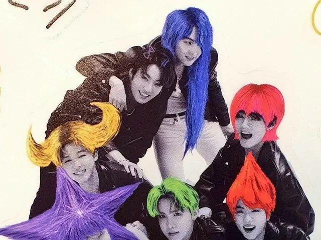 防弾少年団(#BTS)、新アルバムの中の「落書き」が話題