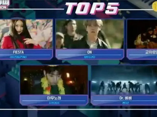 防弾少年団(BTS)、本日の1位