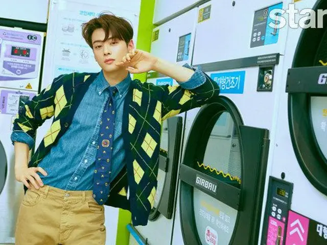 ASTRO チャ・ウヌ、スター＆スタイルマガジン「＠star1」4月号のカバーモデルに。