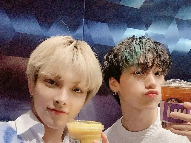 【T公式】ATEEZ、[📷] TODAY ATEEZ ホンジュンと山スペシャルDJとして共にアイドルラジオ！ 今夜、このティーニ良い夢クォヨ❣#TODAY_A