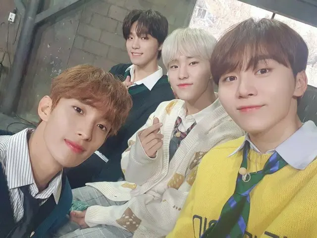 【JT公式】SEVENTEEN、RT pledis_17：[17'Sスングァン]😊😊😋 