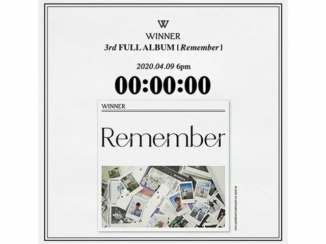 【G公式】WINNER_スンユン、今日の午後6時!!!!💙#Wemember_Remember #WINNER   #WINNER #3rdFullAlbum