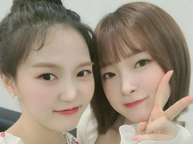 【t公式】OH MY GIRL、[ #OHMYAir]限界に達し、週末が惜しい日曜日😢 #ヒョジョン #リングこれと共にば幸せにフル充電！😆💕しばらくして