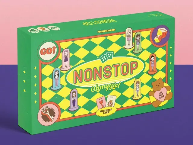 【t公式】OH MY GIRL、OH MY GIRL 7TH MINI ALBUM [NONSTOP] Game Box Open🧸 今から上り下りNONST