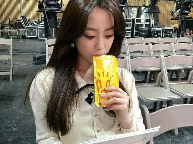【g公式】KARA_ヨンジ、常に健康に気遣う❤️ 私はちゃんと健康に気を付けているんですよ👍   