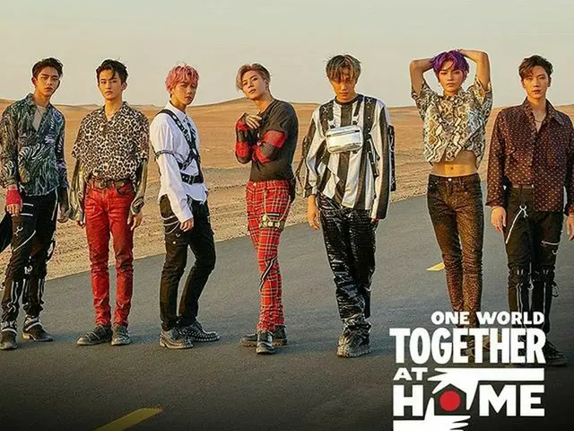 【r公式sm】SuperM  、レディー・ガガ・WHOなど主催超オンラインチャリティーコンサート #トゥゲザーアットホーム参加！  SuperM  が来る4月1