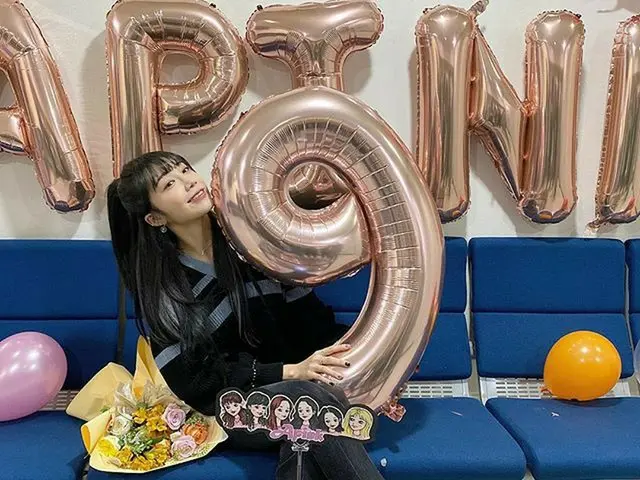 【g公式】Apink_ウンジ(EunJi)、9th HBDApink 🎂♥️   #今秒2   