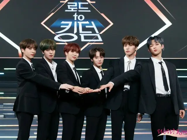 ONEUS、音楽番組「Road to Kingdom」制作発表会に参加中