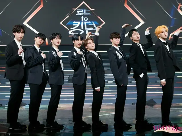 PENTAGON、音楽番組「Road to Kingdom」制作発表会に参加中