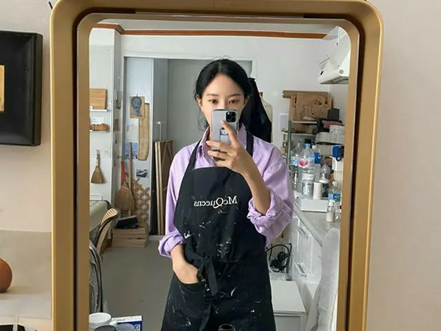 【g公式】T-ARA_ヒョミン、薄紫マニア🚺   