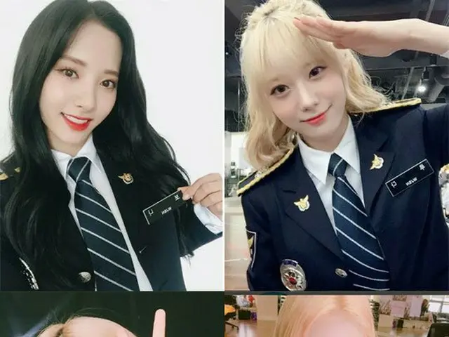 宇宙少女、公式SNS更新。