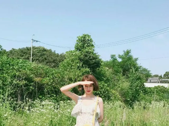 女優ハン・イェスル、SNS更新。