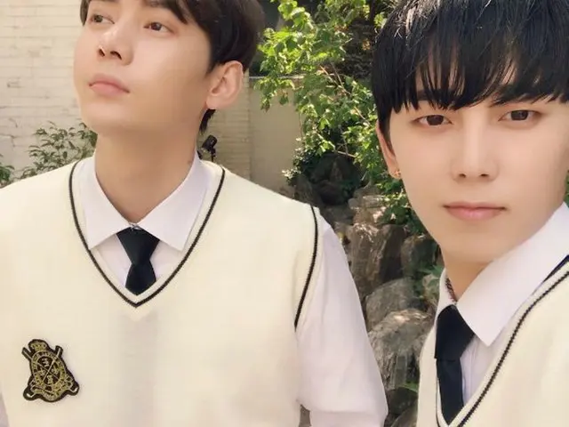 MYNAME チェジン、SNS更新。