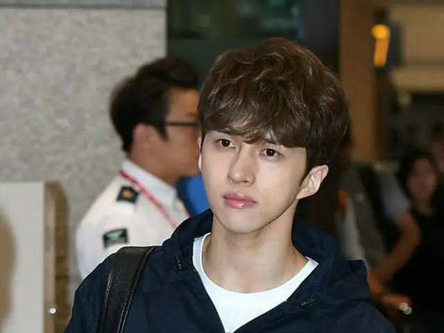 VIXX ケン、台湾・台北での韓流博覧会を終えて韓国・仁川国際空港に到着。