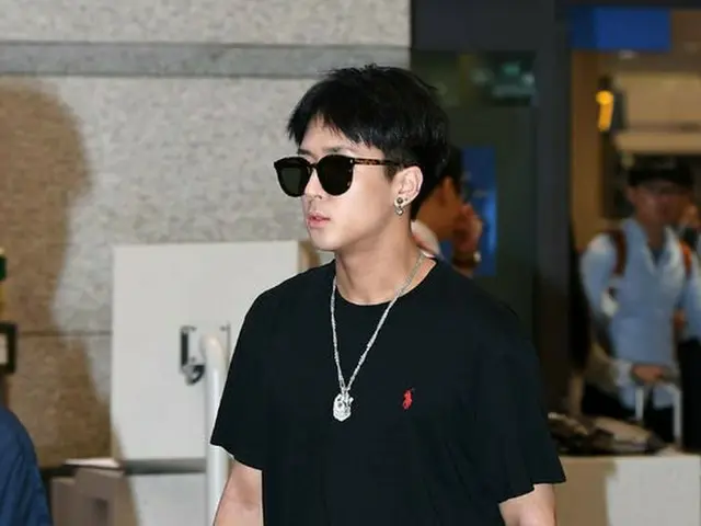 VIXX ラビ、台湾・台北での韓流博覧会を終えて韓国・仁川国際空港に到着。