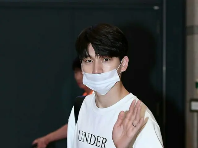VIXX ヒョギ、台湾・台北での韓流博覧会を終えて韓国・仁川国際空港に到着。