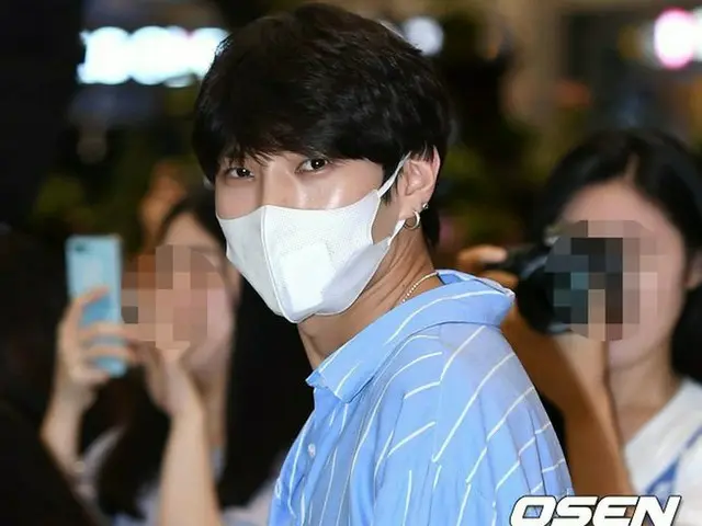VIXX レオ、台湾・台北での韓流博覧会を終えて韓国・仁川国際空港に到着。