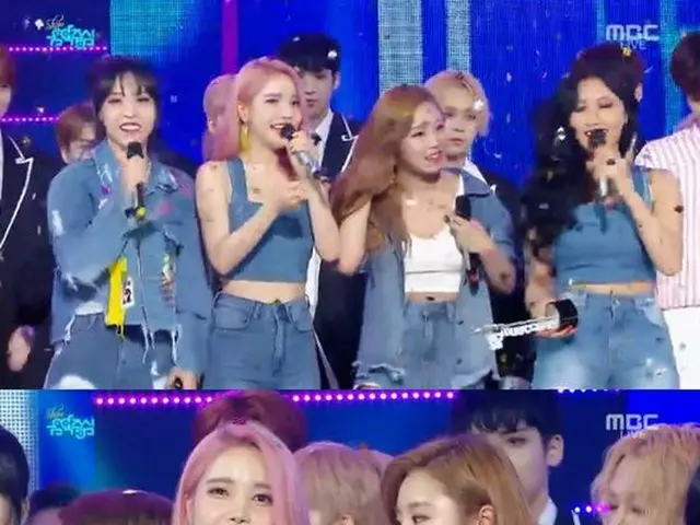 MAMAMOO、本日の1位。